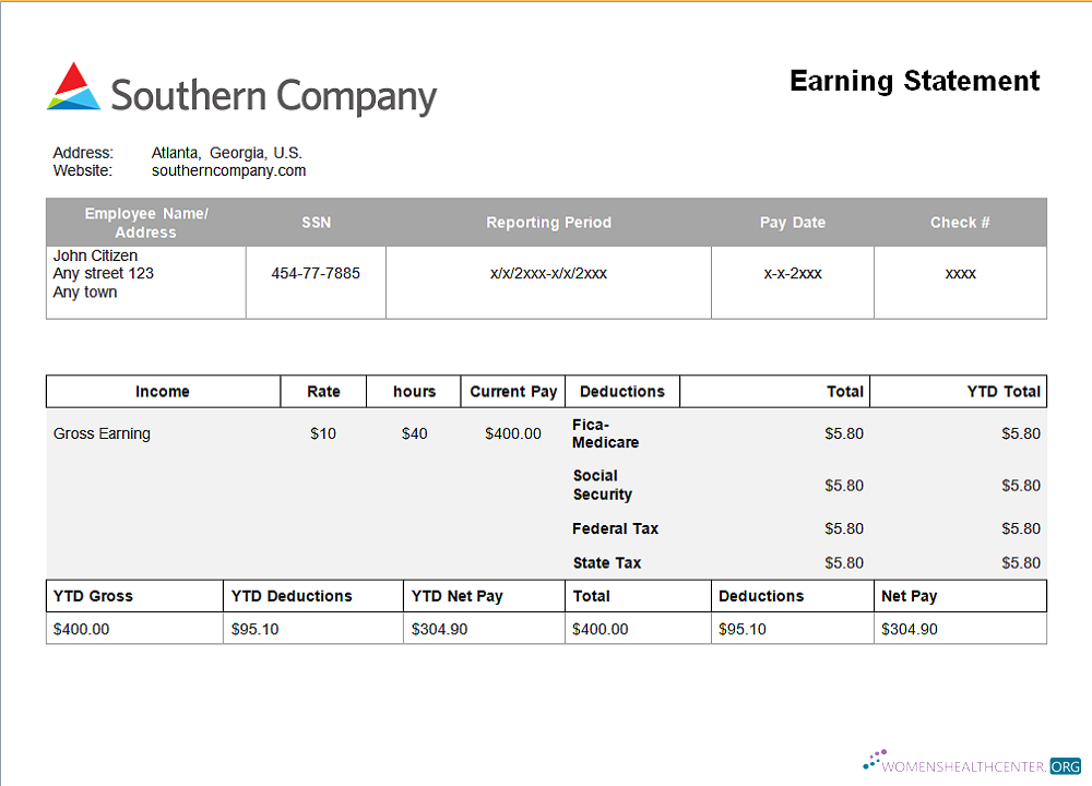 Download USA electric company employee sheet template Photoshop template